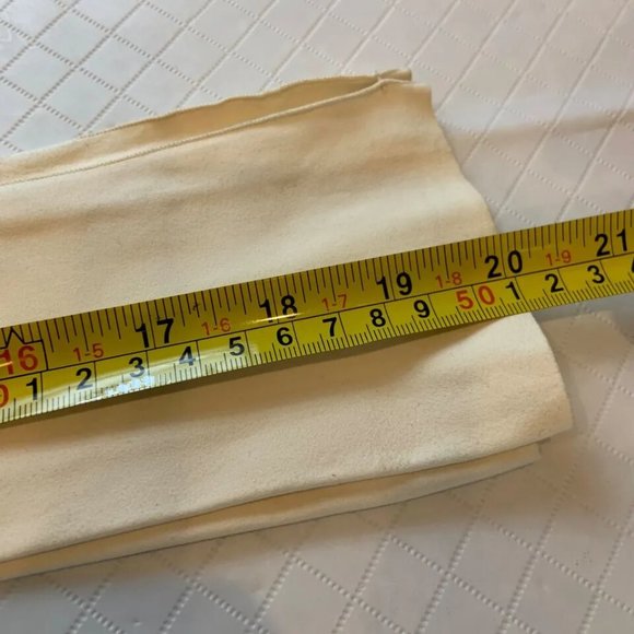 Vintage Galeries Lafayette Grand Prix Paris Suede Extra White Gloves - Picture 15 of 16